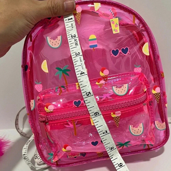 Claire’s bundle with backpack, 3 bracelets, 6 hair clips, pen and earrings - Picture 12 of 13